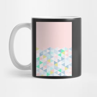 Pastel Geometric (Pink) Mug